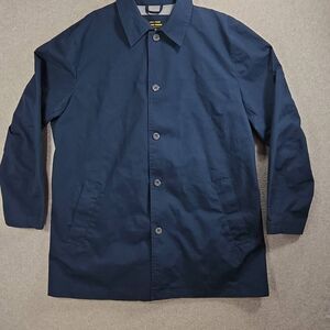 Line of Trade Mens Lightweight Button Down The Mayfair Trench Coat XL